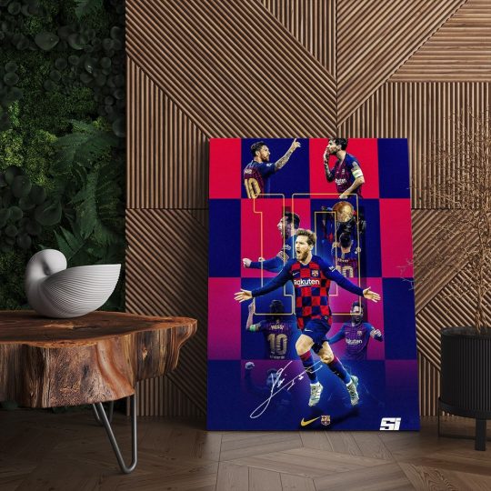 Tablou afis poster Lionel Messi fotbalist 2935 living