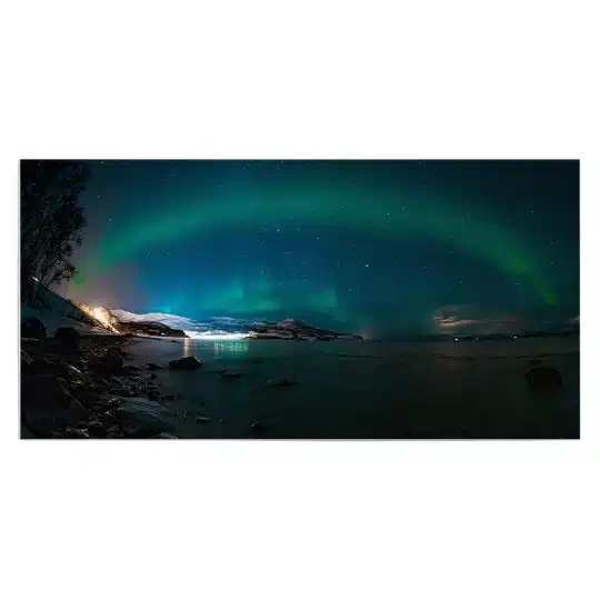 Tablou aurora boreala Luminile Nordului inn Norvegia 4518 front