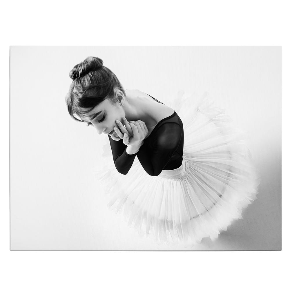 Tablou balerina pozitie dans, alb, negru 1927 - Material produs:: Poster pe hartie FARA RAMA, Dimensiunea:: 80x120 cm