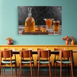 Tablou briose pahare sticla bauturi 4044 restaurant