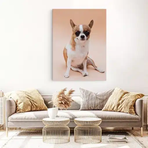 Tablou caine rasa Chihuahua 4155 living 1