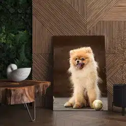 Tablou caine rasa Pomeranian 4156 living