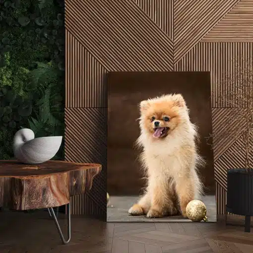 Tablou caine rasa Pomeranian 4156 living