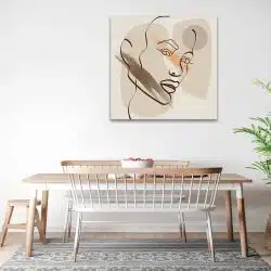 Tablou canvas Boho minimalism portret barbat maro 1291 bucatarie - Afis Poster Boho minimalism portret barbat maro pentru living casa birou bucatarie livrare in 24 ore la cel mai bun pret.