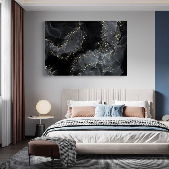 Tablou canvas abstract aspect marmura gri negru auriu 1181 dormitor - Afis Poster abstract aspect marmura pentru living casa birou bucatarie livrare in 24 ore la cel mai bun pret.