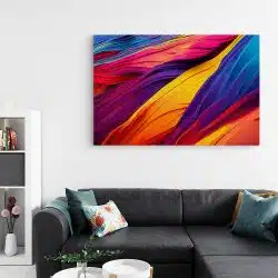 Tablou canvas abstract valuri de culoare rosu galben albastru 1019 living - Afis Poster Tablou canvas abstract valuri de culoare pentru living casa birou bucatarie livrare in 24 ore la cel mai bun pret.