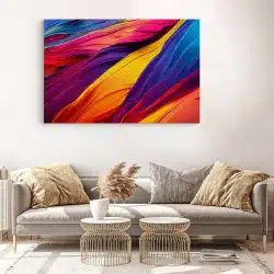 Tablou canvas abstract valuri de culoare rosu galben albastru 1019 living modern 3 - Afis Poster Tablou canvas abstract valuri de culoare pentru living casa birou bucatarie livrare in 24 ore la cel mai bun pret.