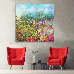 Tablou canvas acuarela peisaj flori primavara multicolor 1369 hol - Afis Poster acuarela peisaj flori primavara multicolor pentru living casa birou bucatarie livrare in 24 ore la cel mai bun pret.