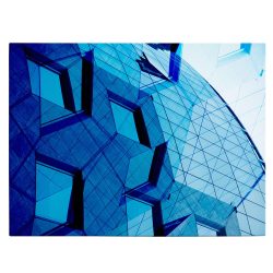Tablou canvas arhitectura moderna cu structura geometrica albastru 1233 front - Afis Poster arhitectura moderna cu structura geometrica albastru pentru living casa birou bucatarie livrare in 24 ore la cel mai bun pret.