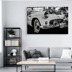 Tablou canvas aston martin clasic alb negru 1124 living modern 4 - Afis Poster masini aston martin clasic pentru living casa birou bucatarie livrare in 24 ore la cel mai bun pret.