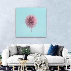Tablou canvas balon creat din blana roz 1337 camera 4 - Afis Poster balon creat din blana roz pentru living casa birou bucatarie livrare in 24 ore la cel mai bun pret.