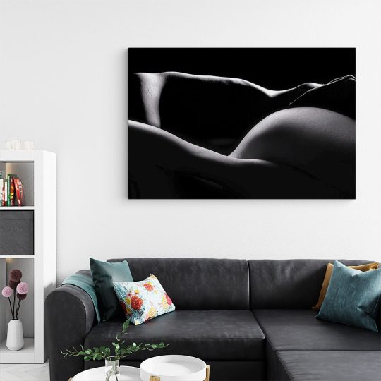 Tablou canvas detaliu nud femeie alb negru 1146 living - Afis Poster nud femeie solduri alb negru pentru living casa birou bucatarie livrare in 24 ore la cel mai bun pret.