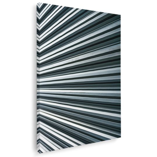 Tablou canvas fotografie abstracta grilaj metalic alb gri negru 1234 - Afis Poster tablou fotografie linii de perspectiva pentru living casa birou bucatarie livrare in 24 ore la cel mai bun pret.