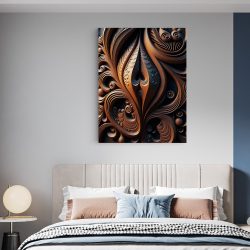 Tablou canvas lemn sculptat detaliu maro negru 1082 dormitor - Afis Poster sculptura lemn detalii maro negru pentru living casa birou bucatarie livrare in 24 ore la cel mai bun pret.