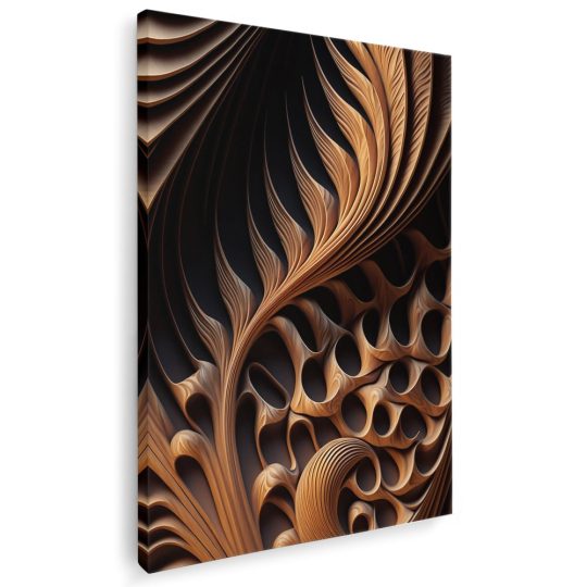 Tablou canvas lemn sculptat detaliu maro negru 1083 - Afis Poster sculptura lemn detaliu maro negru pentru living casa birou bucatarie livrare in 24 ore la cel mai bun pret.