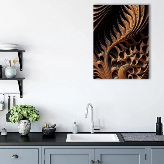 Tablou canvas lemn sculptat detaliu maro negru 1083 bucatarie - Afis Poster sculptura lemn detaliu maro negru pentru living casa birou bucatarie livrare in 24 ore la cel mai bun pret.