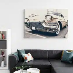 Tablou canvas masina clasica vintage maro deschis gri 1104 living - Afis Poster masina clasica vintage maro deschis gri pentru living casa birou bucatarie livrare in 24 ore la cel mai bun pret.