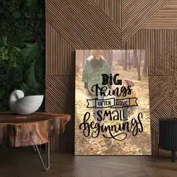 Tablou canvas mesaj motivational despre evolutie maro verde 1155 living - Afis Poster mesaj motivational despre evolutie maro verde pentru living casa birou bucatarie livrare in 24 ore la cel mai bun pret.