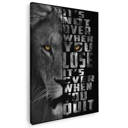 Tablou canvas mesaj motivational pentru perseverenta alb negru 1160 - Afis Poster mesaj motivational pentru perseverenta alb negru pentru living casa birou bucatarie livrare in 24 ore la cel mai bun pret.