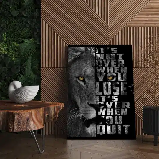 Tablou canvas mesaj motivational pentru perseverenta alb negru 1160 living - Afis Poster mesaj motivational pentru perseverenta alb negru pentru living casa birou bucatarie livrare in 24 ore la cel mai bun pret.