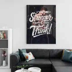 Tablou canvas mesaj motivational pentru sport maro 1157 living 2 - Afis Poster mesaj motivational pentru sport maro pentru living casa birou bucatarie livrare in 24 ore la cel mai bun pret.