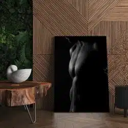 Tablou canvas nud barbat bust alb negru 1278 living - Afis Poster Tablou nud barbat bust pentru living casa birou bucatarie livrare in 24 ore la cel mai bun pret.