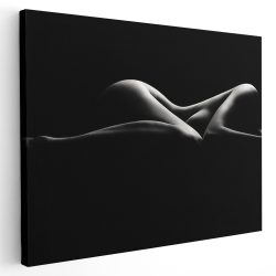 Tablou canvas nud femeie alb negru 1148 - Afis Poster nud femeie alb negru pentru living casa birou bucatarie livrare in 24 ore la cel mai bun pret.