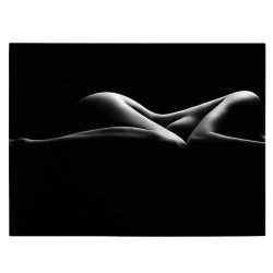 Tablou canvas nud femeie alb negru 1148 front - Afis Poster nud femeie alb negru pentru living casa birou bucatarie livrare in 24 ore la cel mai bun pret.