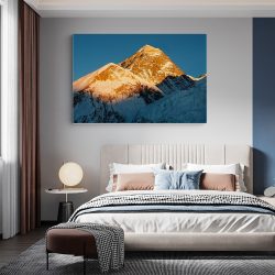 Tablou canvas peisaj montan insorit multicolor 1295 dormitor - Afis Poster tablou canvas peisaj montan pentru living casa birou bucatarie livrare in 24 ore la cel mai bun pret.