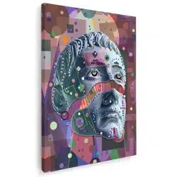 Tablou canvas pop art colaj statue antica multicolor 1093 - Afis Poster pop art colaj statuie antica multicolor pentru living casa birou bucatarie livrare in 24 ore la cel mai bun pret.