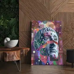 Tablou canvas pop art colaj statue antica multicolor 1093 living - Afis Poster pop art colaj statuie antica multicolor pentru living casa birou bucatarie livrare in 24 ore la cel mai bun pret.