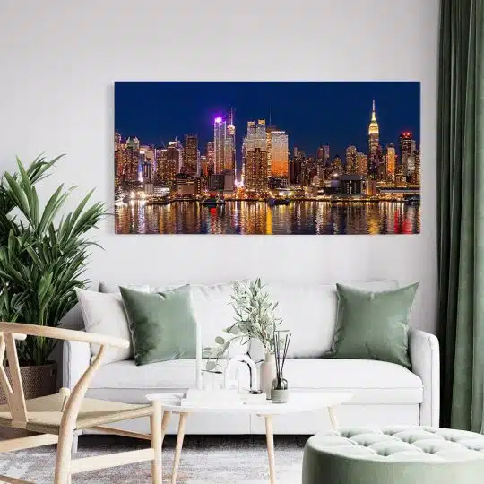 Tablou cladiri moderne New York noaptea 2088 tablou living modern - Afis Poster Tablou cladiri moderne New York noaptea pentru living casa birou bucatarie livrare in 24 ore la cel mai bun pret.