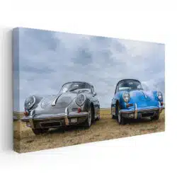 Tablou doua masini vintage Porsche 356 4611