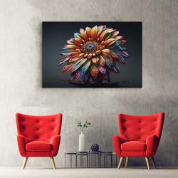 Tablou floare creata prin inteligenta artificiala multicolor 1457 hol - Afis Poster tablou floare creata prin inteligenta artificiala pentru living casa birou bucatarie livrare in 24 ore la cel mai bun pret.