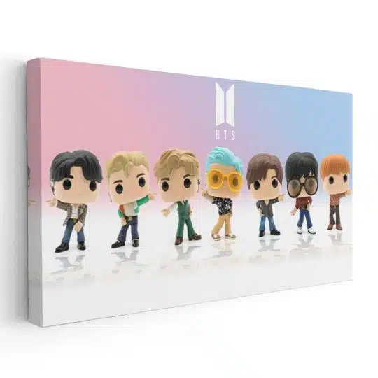 Tablou formatie muzica BTS papusi Funko maro 1853 - Afis Poster Tablou formatie muzica BTS papusi Funko maro pentru living casa birou bucatarie livrare in 24 ore la cel mai bun pret.