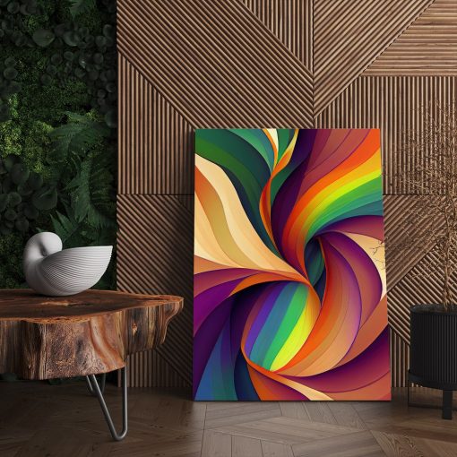 Tablou forme abstracte geometrice multicolor 2027 living - Afis Poster Tablou forme abstracte geometrice pentru living casa birou bucatarie livrare in 24 ore la cel mai bun pret.