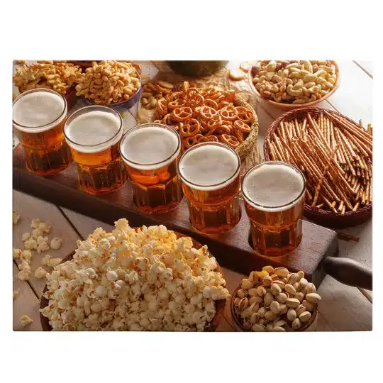 Tablou halbe cu bere popcorn covrigei 3949 front