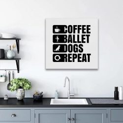 Tablou ilustratie simboluri cafea balet caini 2145 camera 3 - Afis Poster Tablou ilustratie simboluri cafea balet caini pentru living casa birou bucatarie livrare in 24 ore la cel mai bun pret.