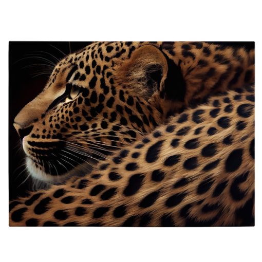 Tablou leopard odihnindu se 3251 front