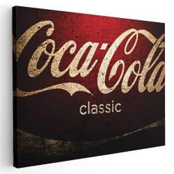 Tablou logo Coca Cola vintage 4084