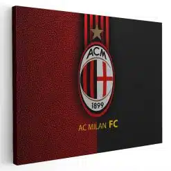 Tablou logo echipa AC Milan FC fotbal 3315