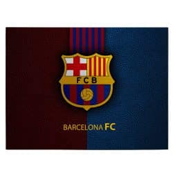 Tablou logo echipa Barcelona FC fotbal 3302 front