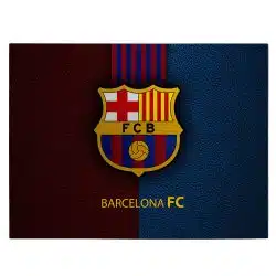 Tablou logo echipa Barcelona FC fotbal 3302 front