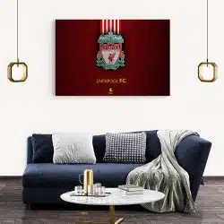 Tablou logo echipa Liverpool FC fotbal 3312 living modern 2