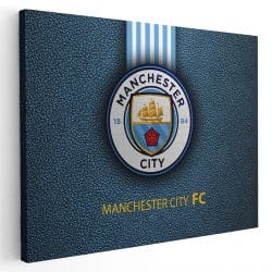Tablou logo echipa Manchester City FC fotbal 3313