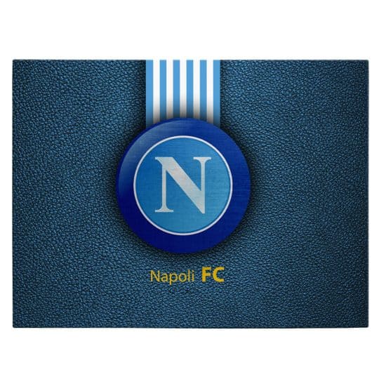 Tablou logo echipa Napoli FC fotbal 3316 front