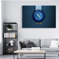 Tablou logo echipa Napoli FC fotbal 3316 living modern 4