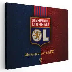 Tablou logo echipa Olympique Lyonnais FC fotbal 3317