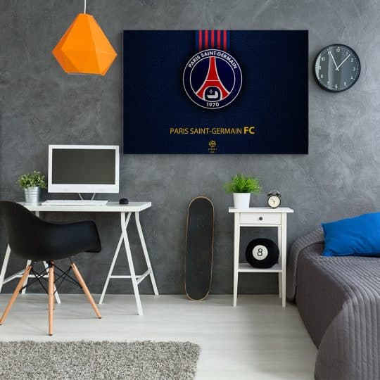 Tablou logo echipa Paris Saint Germain FC fotbal 3318 camera tineret