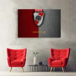 Tablou logo echipa River Plate CA fotbal 3320 hol